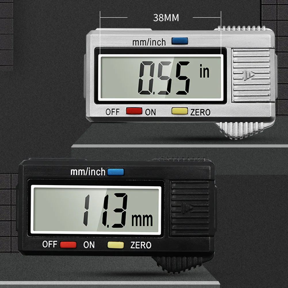 Multipurpose Vernier Caliper Digital High-strength Plastics 4 Measuring Functions 0.1mm Accuracy for Auto Machinery