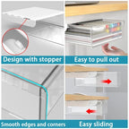 Self-Adhesive, Drill-Free Under-Desk Plastic Drawer: Ideal For Office/Home, Perfect For Organizing Stationery