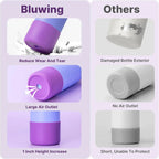 Silicone Boot for Owala 24/32oz Water Bottles, Anti-Slip Protective Sleeve Bottom for Owala FreeSip/Twist/Flip Water Bottle