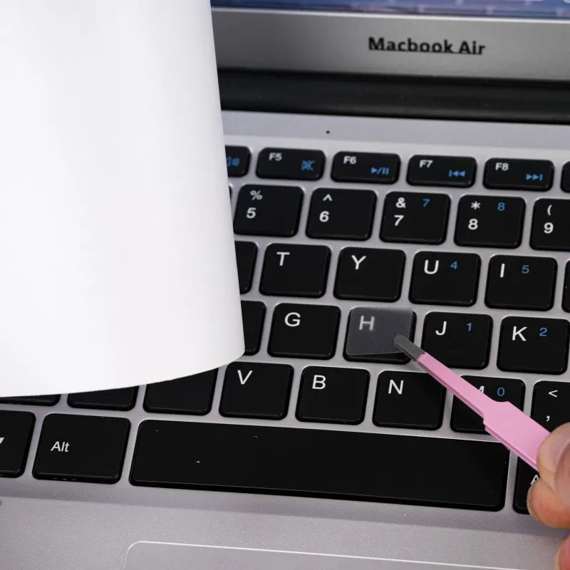 (Iso EU ) White Transparent Frosted Mbp Suitable for Apple Mac Book Pro 14-Inch 16 Model Laptop  Keyboard