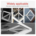 Angle Measurment Protractor Premium Corner Angle Finder with Scales Universal Bevel Protractor Angle Combination Ruler