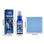 Mobile phone screen cleaner scratch-resistant fingerprint-resistant glass hydrophobic oleophobic coating solution