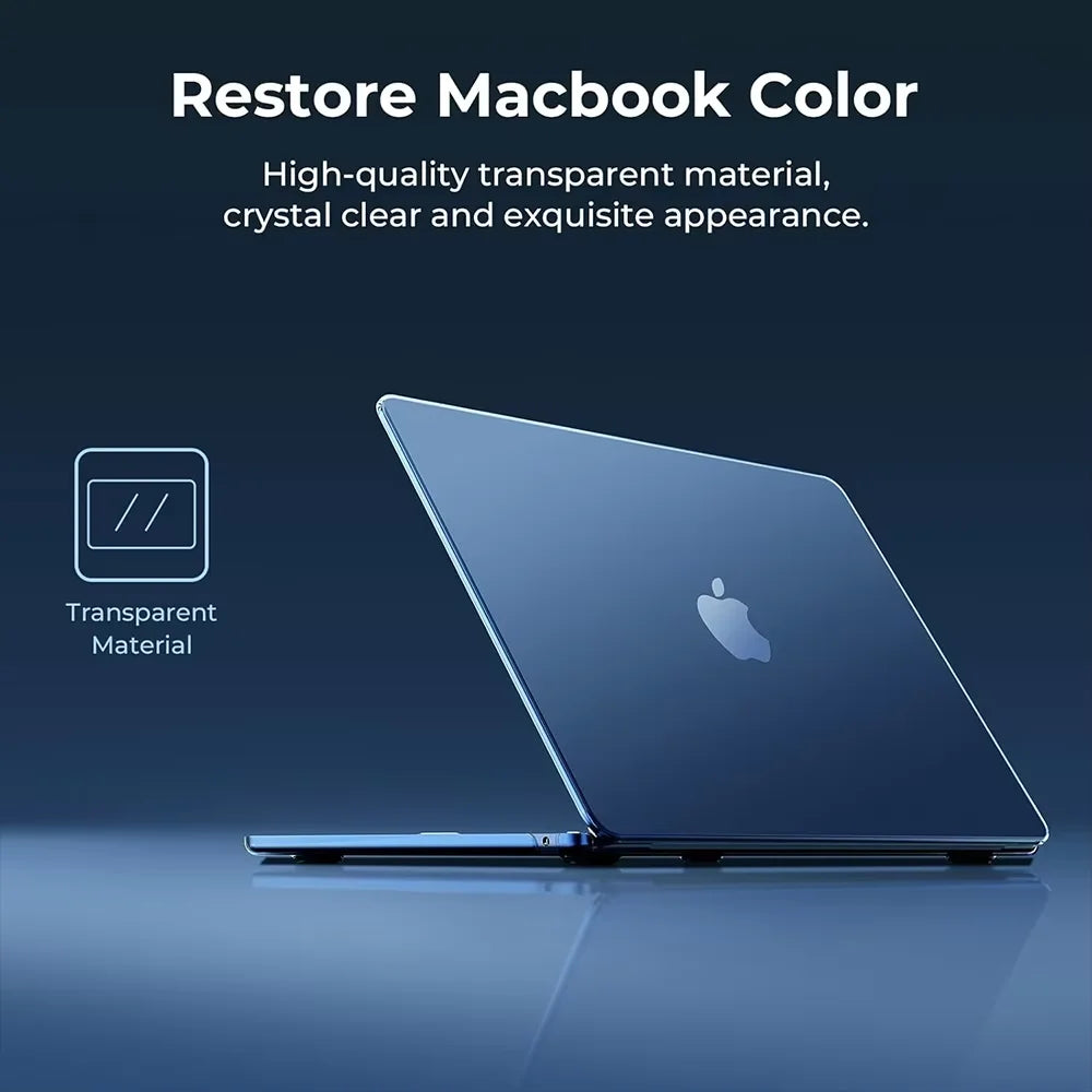 For MacBook Air Case 13 Inch M5 M4 M3M2 2026-2022 A3449 A3240 A3113 A2681 Compatible with Laptop Case 13.6 Inch Ultra-thin Matte