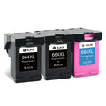 Reprinpic 664XL Ink Cartridge Compatible For HP 664 HP664 Deskjet 1115 2135 2675 3635 3775 4536 4538 5075 5275 Printer