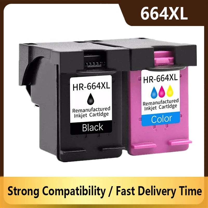 For HP 664XL For HP 664 Ink Cartridge For HP664 Deskjet 1115 2135 3635 2138 3636 3638 4535 4536 4538 4675 4676 4678 Printer