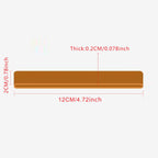 20Pcs Yellow High Elastic 4.7 Inch Rubber Bands Stretchable Latex Rings Stationery Package Office Rubber Rings Home Durable Band