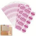 100PCS Fragile Stickers Don Not Crush Handle with Care 5cm*7.6cm Shipping Label Packaging Remind Labels Thank You sticker