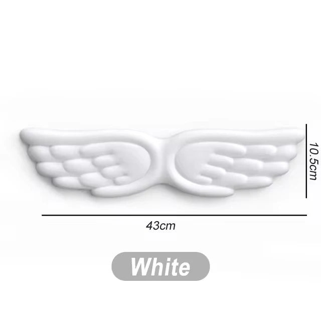 Angel Wings Shaped Keyboard Mouse Wrist Rest Memory Foam Anti-slip Silicone Ergonomic Wrist Guard Table Mat Mouse Pad For Laptop
