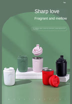 Mini Thermos Bottle Coffee Mug Stainless Steel Cup Thermal Leakproof Vacuum Flask Double Wall Tumbler Insulated Travle Drinkware