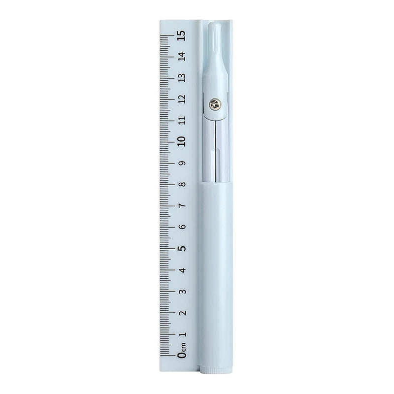 3 In 1 Compass Geometry Set With Ruler Pencil Multifunctional School Drawing Compass Math Geometry Tool Stationery
