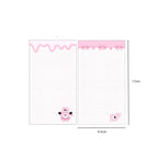 A6 Cute Loose-leaf Colorful Refill Inner Page Line Blank Grid Inner Page Inside Paper Stationery