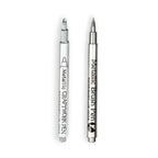 2/1Pc Brush Metallic Marker Pens Gold Silver Color Permanent Art Marker For Manga Crafts Scrapbooking School Stationery Supplies