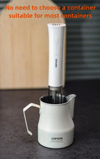 Coffee Milk Frother Portable Electric Milk Frothers Kitchen Miniature Milks Foam Machine Decoration Mixer Blender Coffeeware