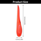 1PC Colorful Plastic Paper Cutter With Handle Point Turner Seam Creaser Letter Opener Mark Presser Tool Office School Supplies