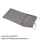 Keyboard Storage Bag Dustproof Storage Case 61/64 68 /75 /87 /98/108 Mechanical Keyboard Protection Cover