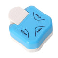 3 in 1, R 4/7/10 mm Corner Punch, Corner Rounder, Made of Metal and Plastic, for Crafts with Paper, Cards Design and Scrapbookin