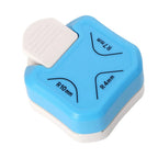 3 in 1, R 4/7/10 mm Corner Punch, Corner Rounder, Made of Metal and Plastic, for Crafts with Paper, Cards Design and Scrapbookin