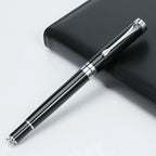 Luxury Metal Shell Business Office School Supplies Ballpoint Pens for Writing Rollerball Pen Customized Logo Name Gift