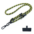 Phone Lanyard Adjustable 1 Cm Diameter Outdoor Universal Case Crossbody Shoulder Card Neck Cord Clip Hang Anti-lost Wrist Strap
