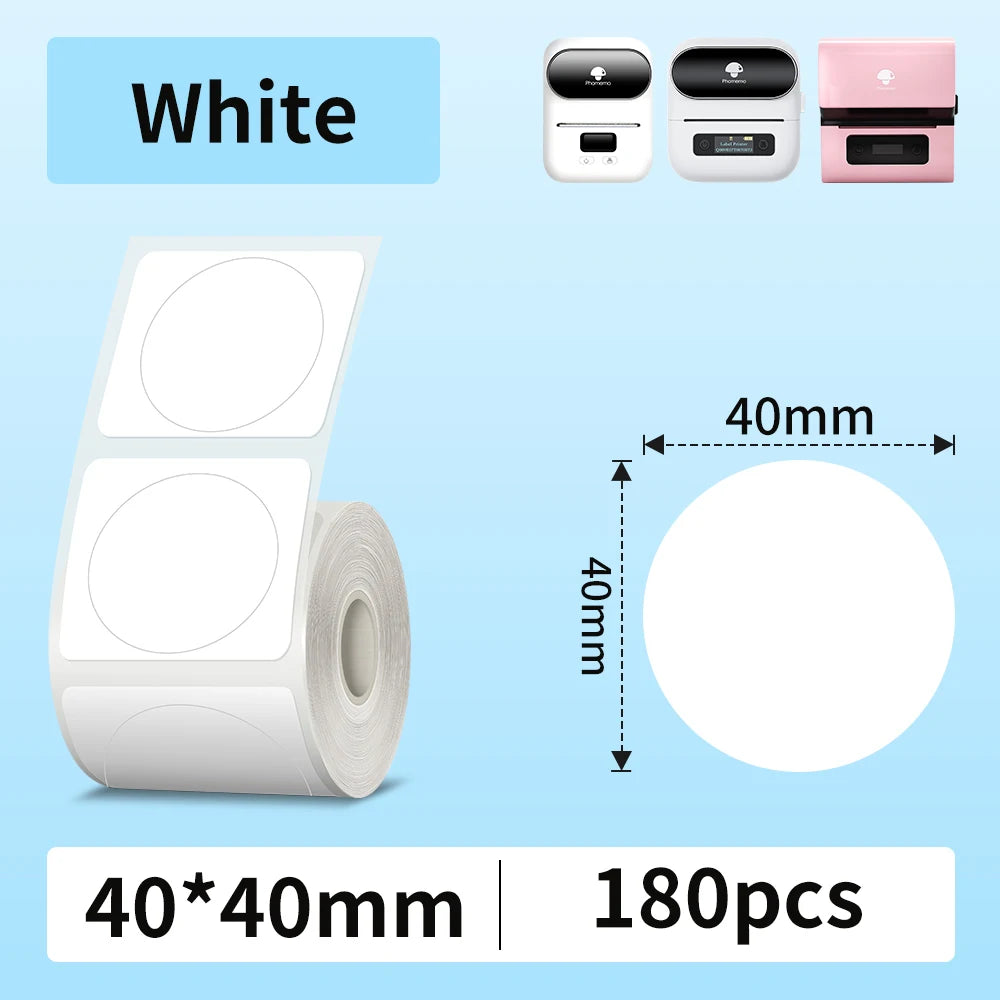 Phomemo M110 Label Makers Barcode Label Printer Bluetooth Portable Thermal Printer for Small Business Address Logo Clothing