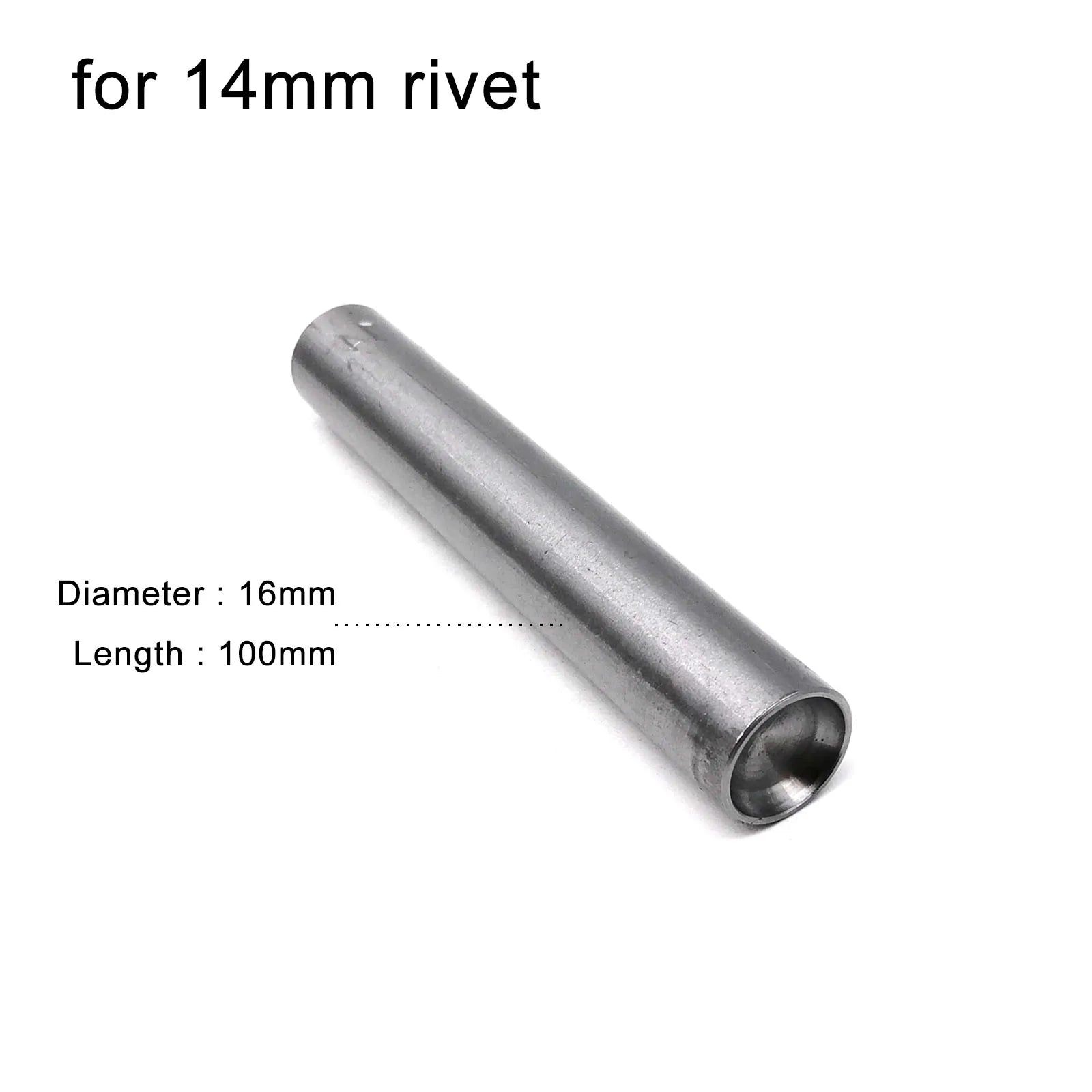 3mm to 15mm Dia Rivet Punch Tool Rod for Metal Decorative Mushroom Domed Semi Ball Half Round Nailhead Spike Stud DIY 45# Steel