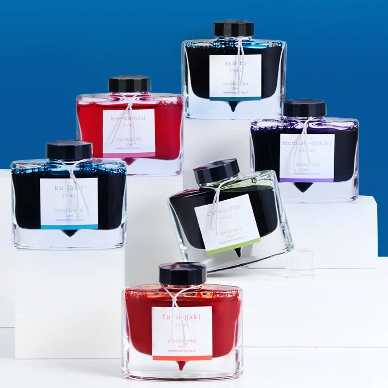 PILOT Original  Japan iroshizuku  Bokusui ink Coloring Ink supplies Ink supplies Natural color  50ML 24 colors