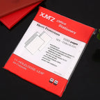 100pcs 11 Holes Thickening Transparent Plastic Punched File Folders A4 Document Sleeves Protector Office Supplies
