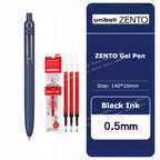 uniball ZENTO Standard 0.38/0.5mm Gel Pens,Water-Based Smooth Writing Roller Ball Pens Fit for a variety of occasions Stationery