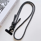 1Pc Universal Long Phone Lanyard Length Adjustable Neck Hanging Rope Crossbody Rope With Phone Case Connection Clip