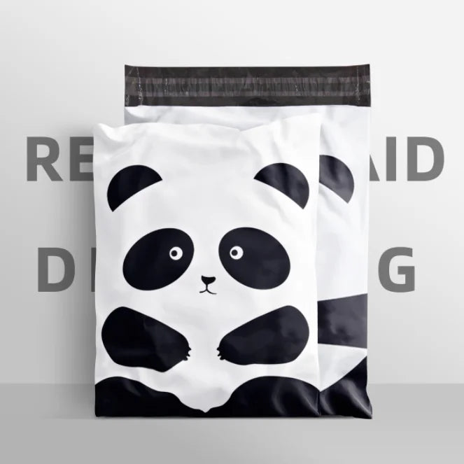 100PCS Poly Mailer Adhesive Envelope Printing Bag DIY Clothes T-shirt Pantihose Skirt Underwear Bra Shipping Packaging Pouches