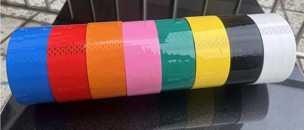 Premium BOPP Packaging Tape 2"x110yd Heavy Duty Waterproof Tear-Resistant Strong Adhesive for Carton Boxes Sealing Multicolor
