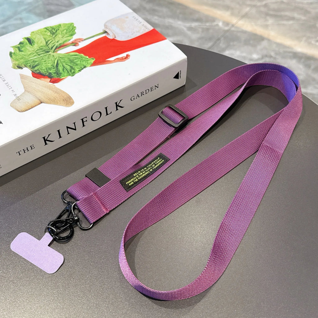Adjustable Crossbody Mobile Phone Universal Lanyard Diagonal Long Rope Shoulder Strap Neck Multi-Purpose Anti-Loss Rope