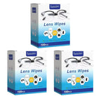 100Pcs/1-5Box Glasses Cleaner Wet Wipe Disposable Anti Fog Misting Dust Remover Cleaning Lens Wipes Sunglasses Phone Screen