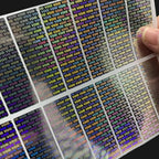 112pcs/240pcs Holographic Labels Tamper Evident Sealing Void Security Stickers for Gift Box Shipping Box Commercial Package