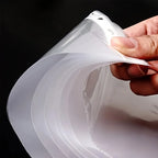 50/100pcs Clear A4 Plastic File Folders - 11-Hole 3-Ring Binder Compatible, Durable PP Document Sleeves for Office, School, Home