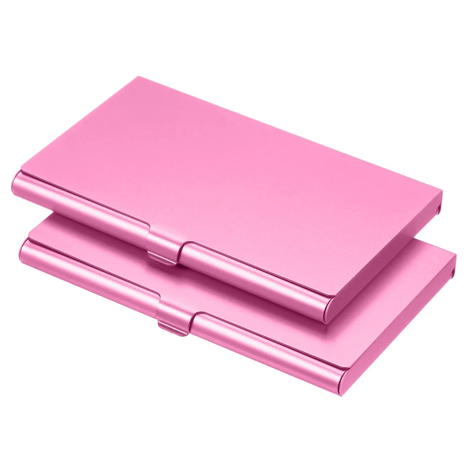 1/2/3Pcs Business Card Holder Metal Box Cover Credit Card Holder Aluminum Alloy Flip Cover Slim Name Cards Case for Women Men