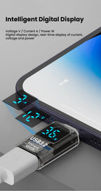 Digital Display USB3.2 Adapter USB A To Type C Adapter Data Transfer 60w Fast Charging USB C Converter For PC iphone15 Samsung