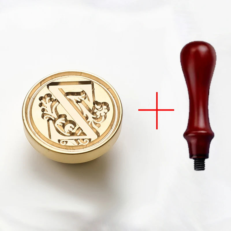 2PCS Clear Sealing Stamp Head Wax Seal Craft Supplies Wax Seal Stamp and Handle Stamp Scrapbooking Supplies Craft HCZ0106