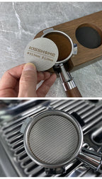 Coffee Puck Screen Fit 51mm 53.5mm 58.5mm Reusable Ground Filter Mesh Heat Resistant Metal For Espresso Accessories Barista Tool