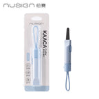 NUSIGN Magnetic Mini Box Cutter Portable Retractable Blade Paper & Letter Opener Durable ABS Material for Office & Home Use
