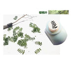 4 in 1 Model Scene Leaves Punch Leaf Model Puncher Sand Table Accessories Scenario Models Mini Hole Puncher Scrapbooking Tools