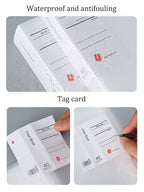 A4 Semi Transparent PP Brochure, Multiple Page Sizes To Choose From, Classified Insert Folder, Conference Document Organization,