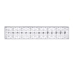 1/2pcs 15cm Quilting Patchwork Ruler Fabric Cloth Cutting Ruler Acrylic Sewing Rulers DIY Knitting Crafts Tailor Sewing Tools