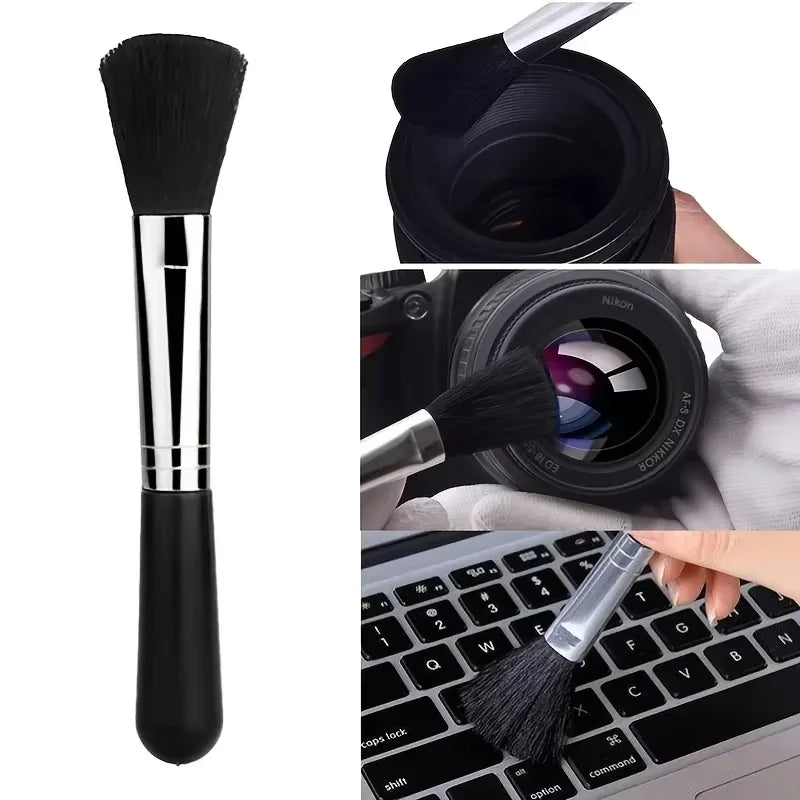 Computer Camera Mobile Phone Cleaning Tools Microfiber Cloth Screwdriver Cleaning Cloth Air Blower Brushes for Keyboard