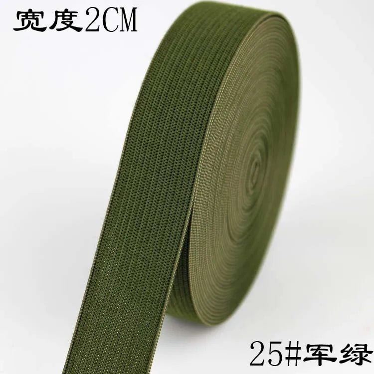 1/2/5Meters Color Elastic Band High Elasticity Rubber Band Sewing Craft For Home  Lace Decoration Clothing Accessories