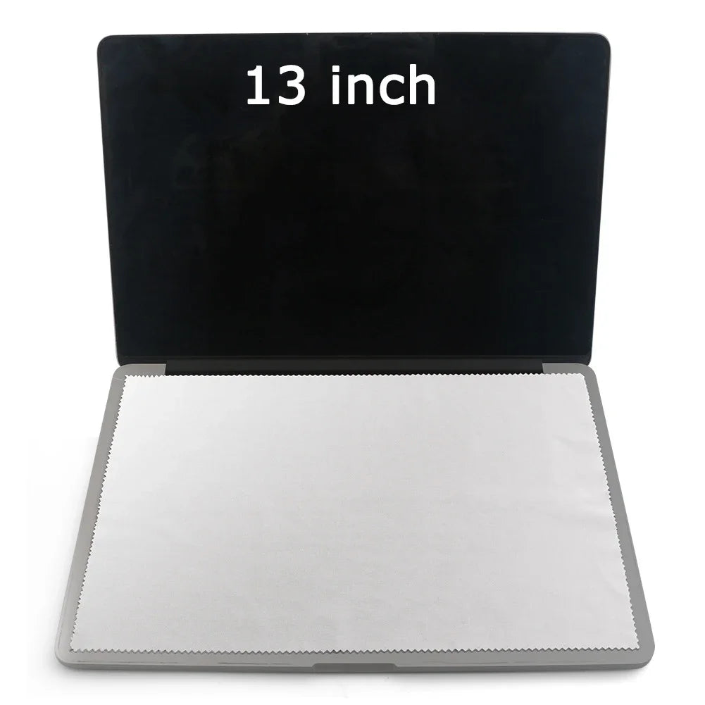 Microfiber Cleaning Cloth for Macbook Pro 13 15 16 Inch Keyboard Cleaners Dustproof Blanket Cover Laptop Screen Protectors