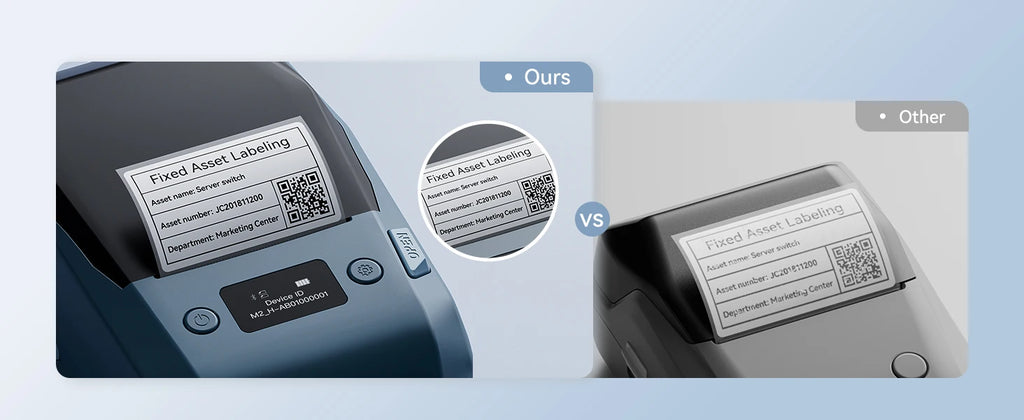 300dpi Niimbot M2 Portable Thermal Transfer Label Printer Multi-function Sticker Label Maker Machine for Clothes Tag Power Cable