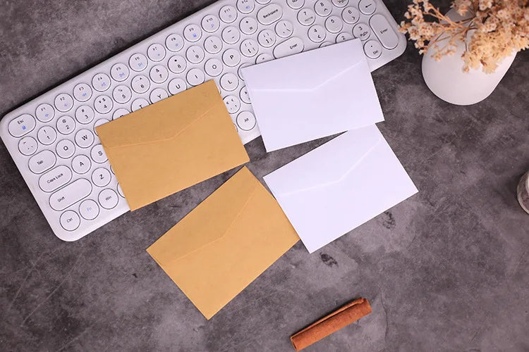 20pcs/pack 115mm * 82mm colored small envelopes, card mailing, business, wedding