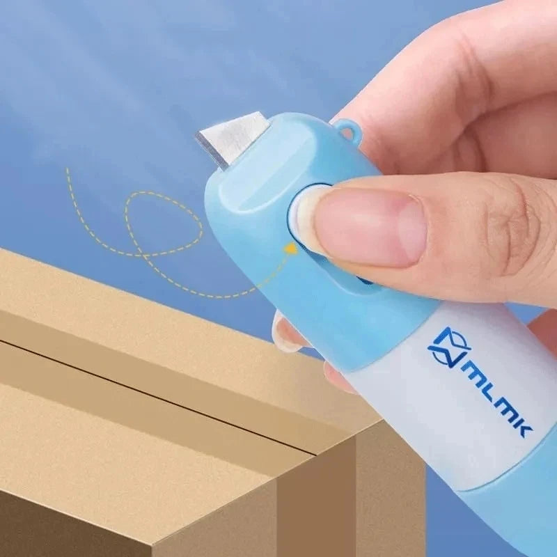 2 In 1 Thermal Paper Correction Fluid With Unboxing Knife Durable Thermal Paper Data Identity Protection Fluid Eraser Box Opener