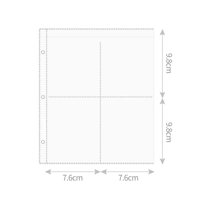 PLRBOK A5 D Shape 3 Ring Refillable Photo Album with Magnetic Buckle,Glitter PU Leather Binder Cover,10×15 15×21 1/2/4 Pockets